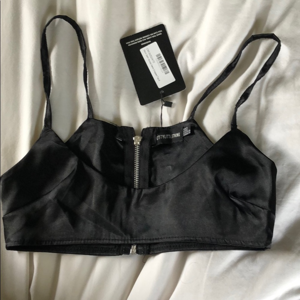 silk crop top!
